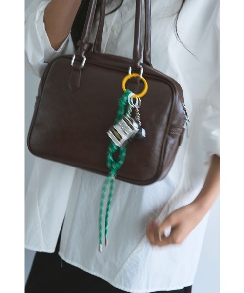 marjour（マージュール）の「SLOT CHARM（キーホルダー・レディース・ネイビー/グリーン・FREE）」の7枚目の写真