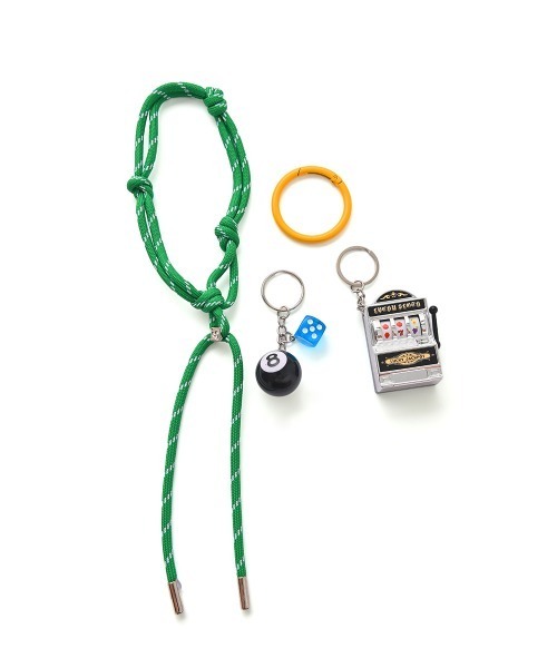 marjour（マージュール）の「SLOT CHARM（キーホルダー・レディース・ネイビー/グリーン・FREE）」の14枚目の写真