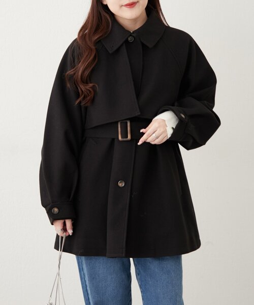 2025AW】アレンジカラーミドル丈コート（その他アウター）｜Remind me