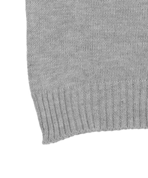 WEGO（ウィゴー）の「WEGO/ベーシックニットベスト（ベスト・レディース・杢グレー/オフホワイト/ワイン/ブラック/ベージュ/ネイビー・X-LARGE/MEDIUM/LARGE）」の20枚目の写真