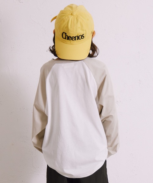 PAIRMANON STREET（ペアマノンストリート）の「【綿100%】ラグラン 刺繍 長袖 Tシャツ【PAIRMANON STREET】（Tシャツ/カットソー・キッズ・ベージュ/ミント/ネイビー/ブラック系その他/ブラック系その他3/ブラック系その他2・150/160/100/140/90/110/120/130）」の12枚目の写真