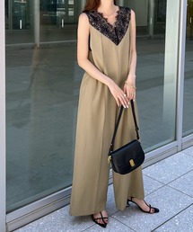 Futier land | 【オケージョン対応】レースドッキングオールインワン(つなぎ/オールインワン)