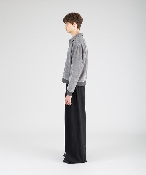 Regen Glanz（レーゲングランツ）の「skipper velor long sleeve T-shirt/スキッパーベロアロングスリーブTシャツ（Tシャツ/カットソー・メンズ・ブラック/ダークブラウン/グレー・SMALL/MEDIUM/LARGE）」の10枚目の写真