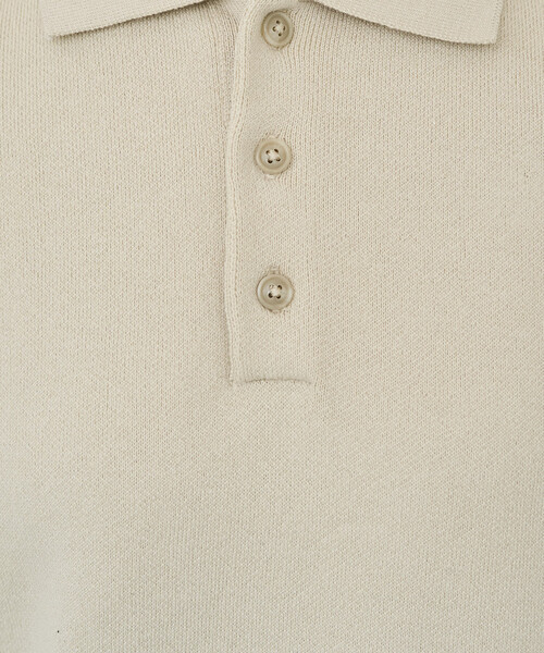 FREAK'S STORE（フリークスストア）の「限定展開　ポロ ニット プルオーバー（ニット/セーター・レディース・ネイビー/イエロー/グリーン/レッド/ダークブラウン/ライトグレー/ブラック/ナチュラル・ﾌﾘ-）」の11枚目の写真