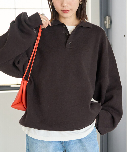 セール】限定展開 ポロ ニット プルオーバー（ニット/セーター