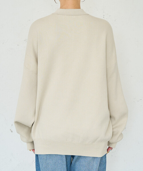 セール】限定展開 ポロ ニット プルオーバー（ニット/セーター