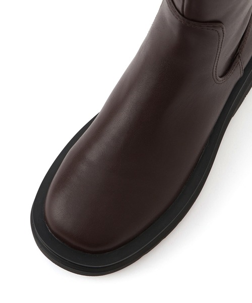 ADAM ET ROPE'(アダムエロペ)の「トラックソールストレッチブーツ(ブーツ・レディース・ブラック/ダークブラウン・38/39/36/37)」の12枚目の写真