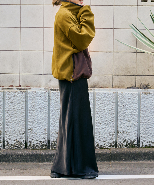 OUTDOOR PRODUCTS(アウトドアプロダクツ)の「フリーススナップブルゾン ユニセックス着用可(その他アウター・レディース・ブラック/ネイビー/ブラウン/グリーン/グリーン系その他・40/38)」の21枚目の写真