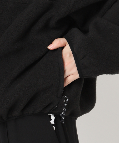 フリーススナップブルゾン ユニセックス着用可（その他アウター