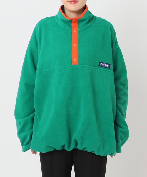 フリーススナップブルゾン ユニセックス着用可（その他アウター