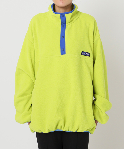 フリーススナップブルゾン ユニセックス着用可（その他アウター