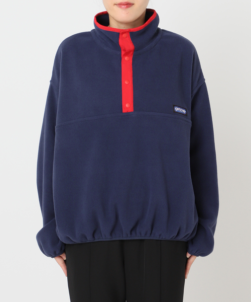 フリーススナップブルゾン ユニセックス着用可（その他アウター