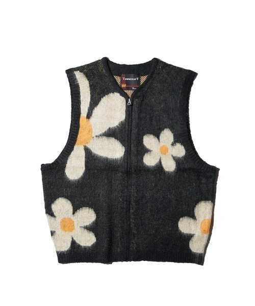 TOWNCRAFT(タウンクラフト)の「TOWNCRAFT タウンクラフト / VINTAGE PATTERN SHAGGY ZIP VEST(ベスト・メンズ・オリーブ/カーキ/グレー系1/グレー/その他1/その他2・SMALL/MEDIUM/LARGE)」の5枚目の写真