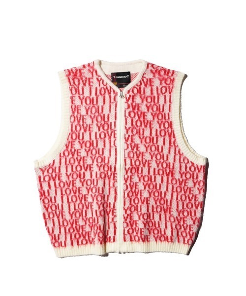 TOWNCRAFT(タウンクラフト)の「TOWNCRAFT タウンクラフト / VINTAGE PATTERN SHAGGY ZIP VEST(ベスト・メンズ・オリーブ/カーキ/グレー系1/グレー/その他1/その他2・SMALL/MEDIUM/LARGE)」の6枚目の写真