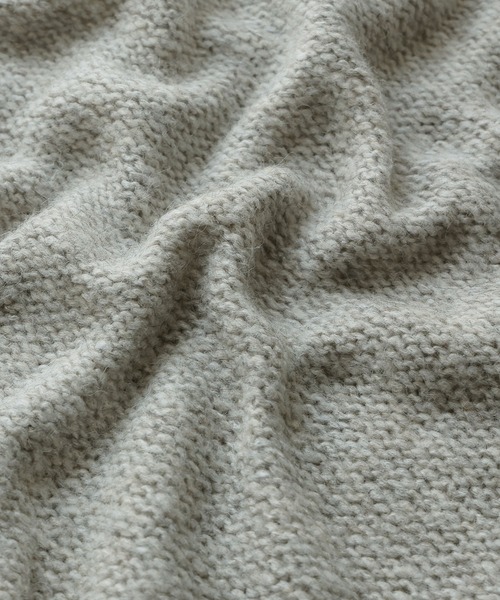 etoll.（エトル）の「ダブルジップコクーンニットベスト（ベスト・レディース・ブラウン/グレー/アイボリー/ブラック・M）」の6枚目の写真