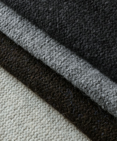 etoll.（エトル）の「ダブルジップコクーンニットベスト（ベスト・レディース・ブラウン/グレー/アイボリー/ブラック・M）」の5枚目の写真