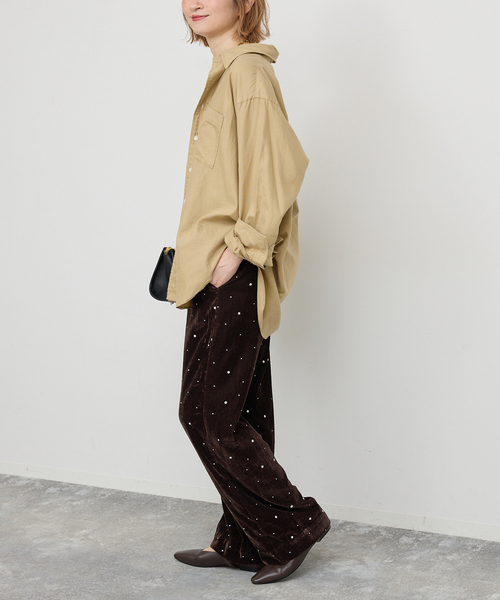VIAN / ヴィアン Glitter Velvet Easy PT（その他パンツ）｜Spick