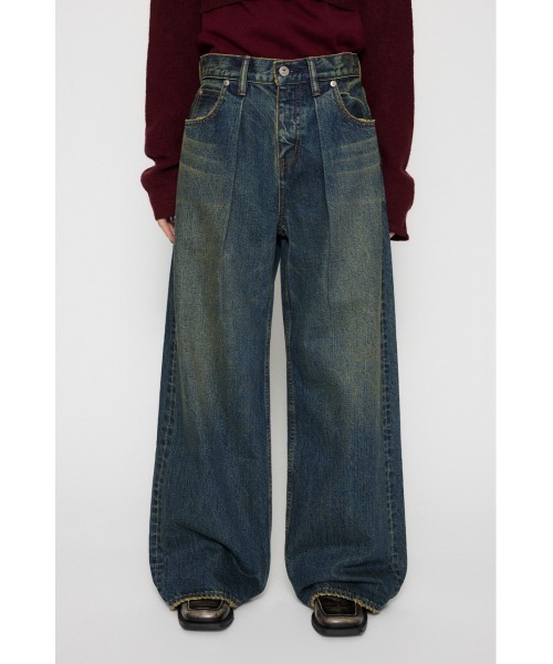 CLASSIC WASH TUCK デニム（デニムパンツ）｜LAGUA GEM（ラグアジェム
