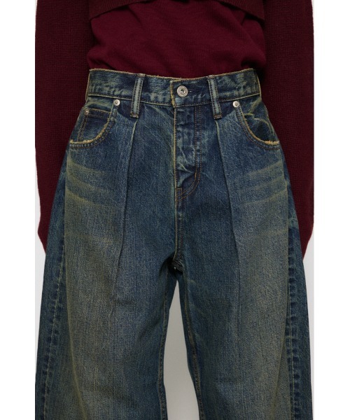 CLASSIC WASH TUCK デニム（デニムパンツ）｜LAGUA GEM（ラグアジェム