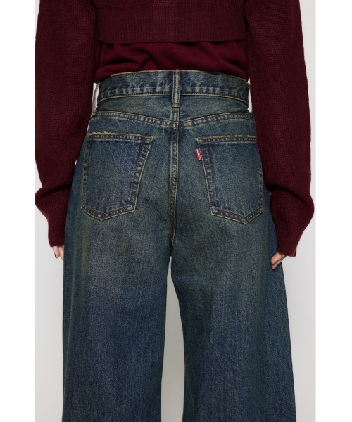 LAGUA GEM（ラグアジェム）の「CLASSIC WASH TUCK デニム（デニムパンツ・レディース・ライトブルー/ブルー・26inch/25inch/24inch/23inch/22inch）」の10枚目の写真