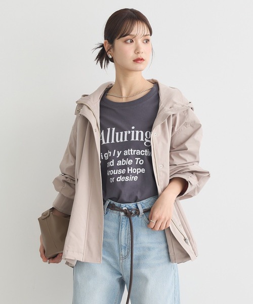 earth music&ecology(アースミュージックアンドエコロジー)の「マウンテンパーカー(マウンテンパーカー・レディース・ネイビー/ベージュ・FREE)」の11枚目の写真