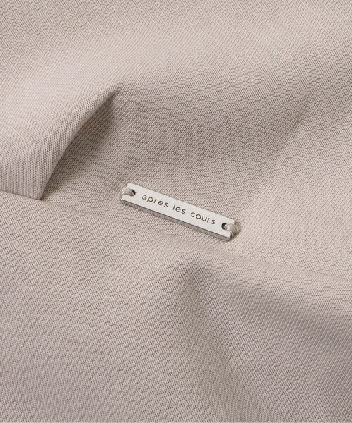 apres les cours(アプレレクール)の「【WEB限定/ジュニア対応】リボン襟フレアワンピース_アプレレクールマシェリ(ワンピース・キッズ・ブラック/ベージュ・120/110/100/90/140/130/80)」の5枚目の写真