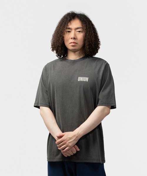 UNION(UNION TOKYO)(ユニオン)の「UNION TOKYO DUB TEE ユニオントーキョー Tシャツ(Tシャツ/カットソー・メンズ・ブラック/ブラウン・LARGE/MEDIUM/X-LARGE/SMALL)」の3枚目の写真