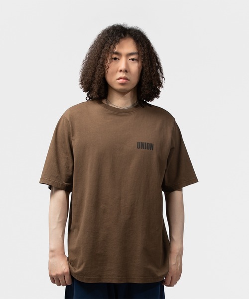 UNION(UNION TOKYO)(ユニオン)の「UNION TOKYO DUB TEE ユニオントーキョー Tシャツ(Tシャツ/カットソー・メンズ・ブラック/ブラウン・LARGE/MEDIUM/X-LARGE/SMALL)」の5枚目の写真