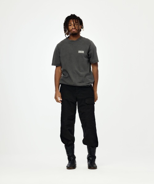 UNION(UNION TOKYO)(ユニオン)の「UNION TOKYO DUB TEE ユニオントーキョー Tシャツ(Tシャツ/カットソー・メンズ・ブラック/ブラウン・LARGE/MEDIUM/X-LARGE/SMALL)」の13枚目の写真