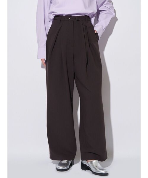 クロスタックワイドパンツ