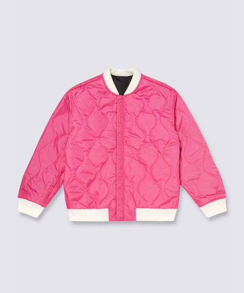 Übermensch ボンバージャケット ピンク Übermensch ボンバージャケット ピンク VIVIANO(ヴィヴィアーノ