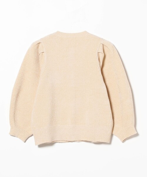 B:MING by BEAMS(ビーミングバイビームス)の「ハーフスリーブ ベロア ニット カーディガン(カーディガン/ボレロ・レディース・ホワイト系その他5/チャコールグレー・ONE SIZE)」の10枚目の写真