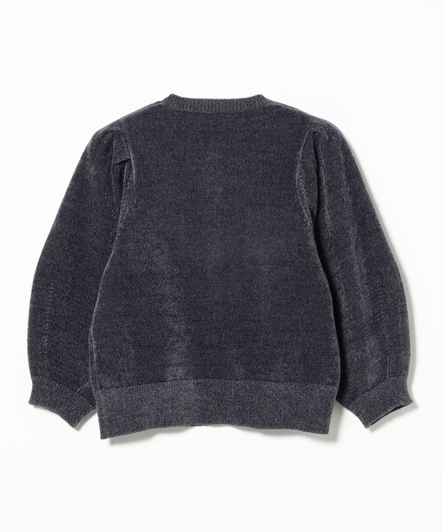 B:MING by BEAMS(ビーミングバイビームス)の「ハーフスリーブ ベロア ニット カーディガン(カーディガン/ボレロ・レディース・ホワイト系その他5/チャコールグレー・ONE SIZE)」の17枚目の写真