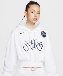 atmos pink | NIKE AS W NSW OS FLC CROP PO HDY GC / ナイキ ウィメンズ NSW OS クロップ フリース プルオーバー L/S フーディ 【SP】(パーカー)