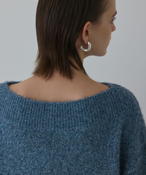 Diagram（ダイアグラム）の「グリッターニットトップ（ニット/セーター・レディース・グレー/キナリ/ブルー・36）」の10枚目の写真