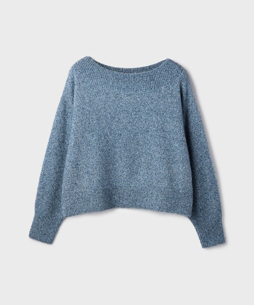 Diagram（ダイアグラム）の「グリッターニットトップ（ニット/セーター・レディース・グレー/キナリ/ブルー・36）」の12枚目の写真