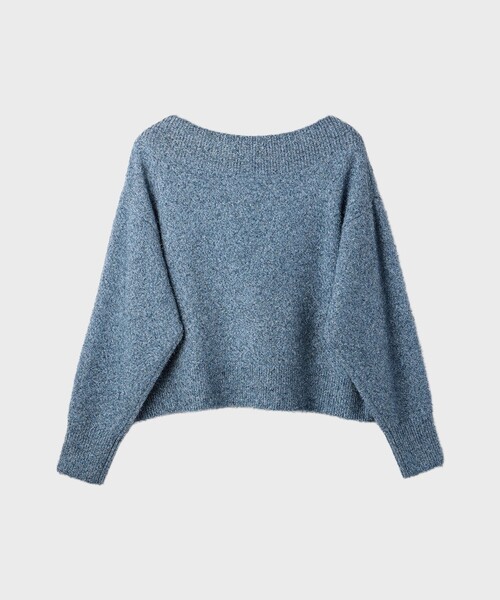 Diagram（ダイアグラム）の「グリッターニットトップ（ニット/セーター・レディース・グレー/キナリ/ブルー・36）」の13枚目の写真