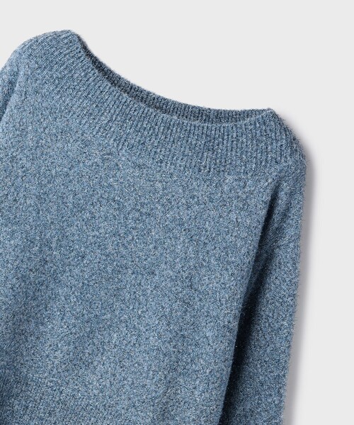 Diagram（ダイアグラム）の「グリッターニットトップ（ニット/セーター・レディース・グレー/キナリ/ブルー・36）」の14枚目の写真