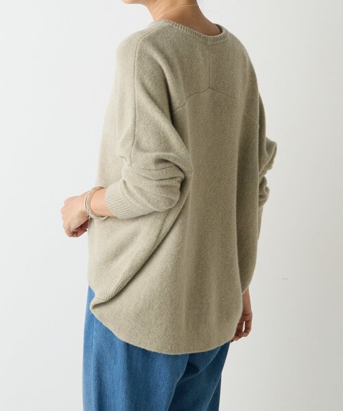 ヤク混ワイドニットプルオーバー（ニット/セーター）｜BEARDSLEY