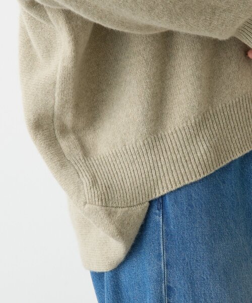 ヤク混ワイドニットプルオーバー（ニット/セーター）｜BEARDSLEY