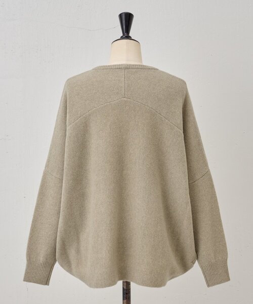 ヤク混ワイドニットプルオーバー（ニット/セーター）｜BEARDSLEY