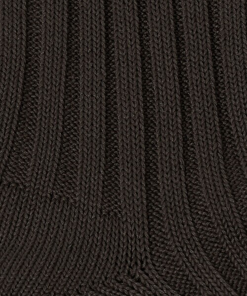 green label relaxing（グリーンレーベルリラクシング）の「96N 3*3 リブ ソリッド ソックス（ソックス/靴下・メンズ・ライトブルー/ダークブラウン/ダークグリーン/ダークグレー/パープル/ワイン・FREE）」の12枚目の写真