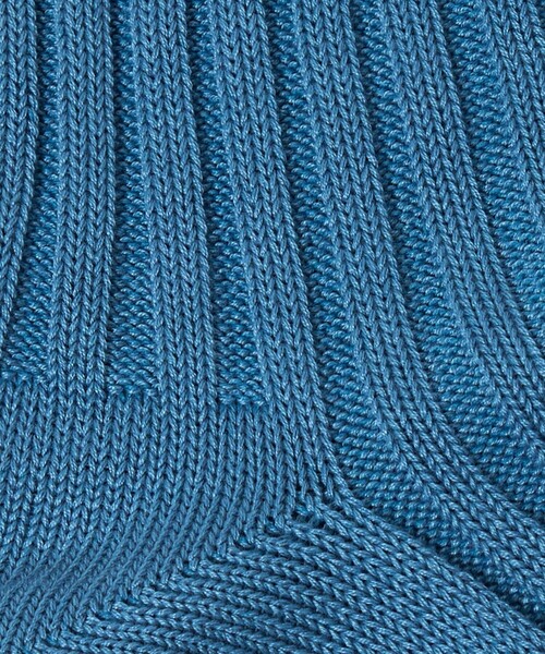 green label relaxing（グリーンレーベルリラクシング）の「96N 3*3 リブ ソリッド ソックス（ソックス/靴下・メンズ・ライトブルー/ダークブラウン/ダークグリーン/ダークグレー/パープル/ワイン・FREE）」の15枚目の写真