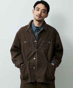 ウォッシュドツイルカバーオール