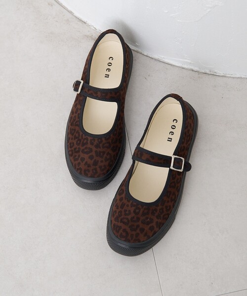 coen（コーエン）の「メリージェーンスニーカー（パンプス・レディース・ブラック/その他1・23.5cm/24.5cm）」の7枚目の写真