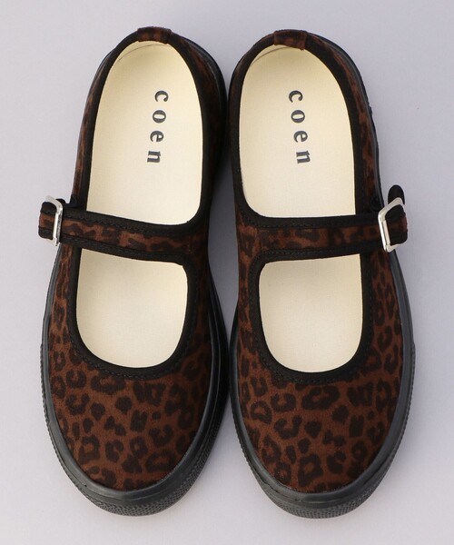 coen（コーエン）の「メリージェーンスニーカー（パンプス・レディース・ブラック/その他1・23.5cm/24.5cm）」の8枚目の写真