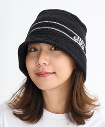ROXY | HORIZON KNIT HAT/ロキシーラインデザインロゴワンポイントニットハット(ハット)