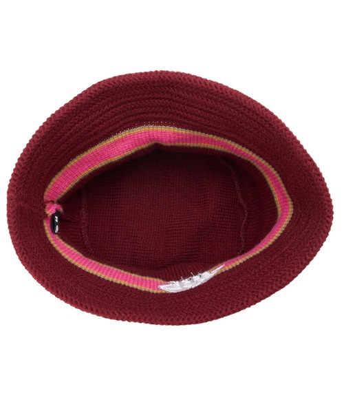 ROXY(ロキシー)の「HORIZON KNIT HAT/ロキシーラインデザインロゴワンポイントニットハット(ハット・レディース・ピンク/ブラック/ブルー・FREE)」の17枚目の写真
