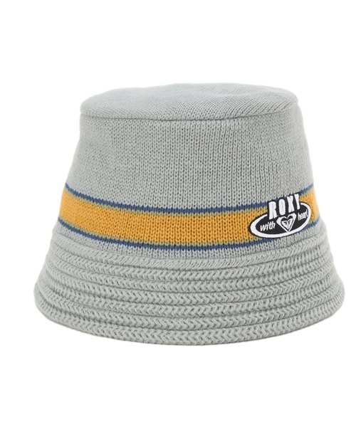 ROXY(ロキシー)の「HORIZON KNIT HAT/ロキシーラインデザインロゴワンポイントニットハット(ハット・レディース・ピンク/ブラック/ブルー・FREE)」の9枚目の写真