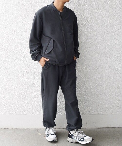 SHIPS any（シップス エニィ）の「SHIPS any:〈洗濯機可能〉ストレッチ 裏起毛 ウォーム アーバン イージー パンツ (セットアップ対応)◇（その他パンツ・メンズ・カーキ/ブラック/ダークグレー/ダークブルー・X-LARGE/LARGE/MEDIUM/SMALL）」の6枚目の写真